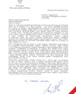List Prezydenta RP copy