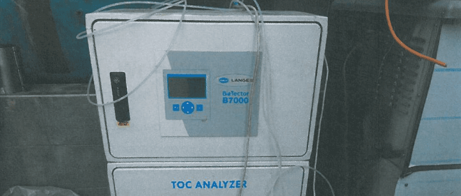 Analizator ChZT5 z sondą „On-line BIOTECTOR B7000 TOC”