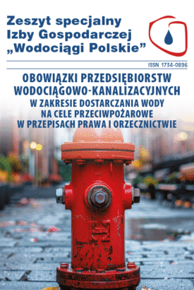 Obowiązki Przedsiębiorstw Wodociągowo-Kanalizacyjnych w zakresie dostarczania wody na cele przeciwpożarowe w przepisach prawa i orzecznictwie
