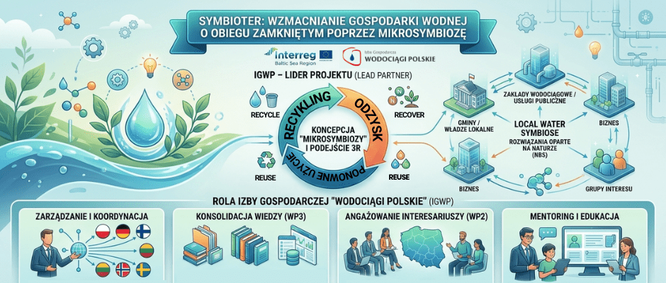 Symbioter: Nowy rozdział w gospodarce obiegu zamkniętego. IGWP Liderem międzynarodowego konsorcjum.